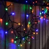 180 Chasing Cluster Light String, Multi-Coloured