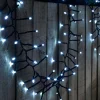 240 Chasing Cluster Light String, Bright White