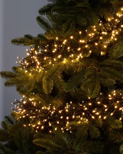 400 Chasing Cluster Light String, Warm White