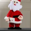 30 Cm Walking/Dancing And Singing Christmas Decoration, Santa