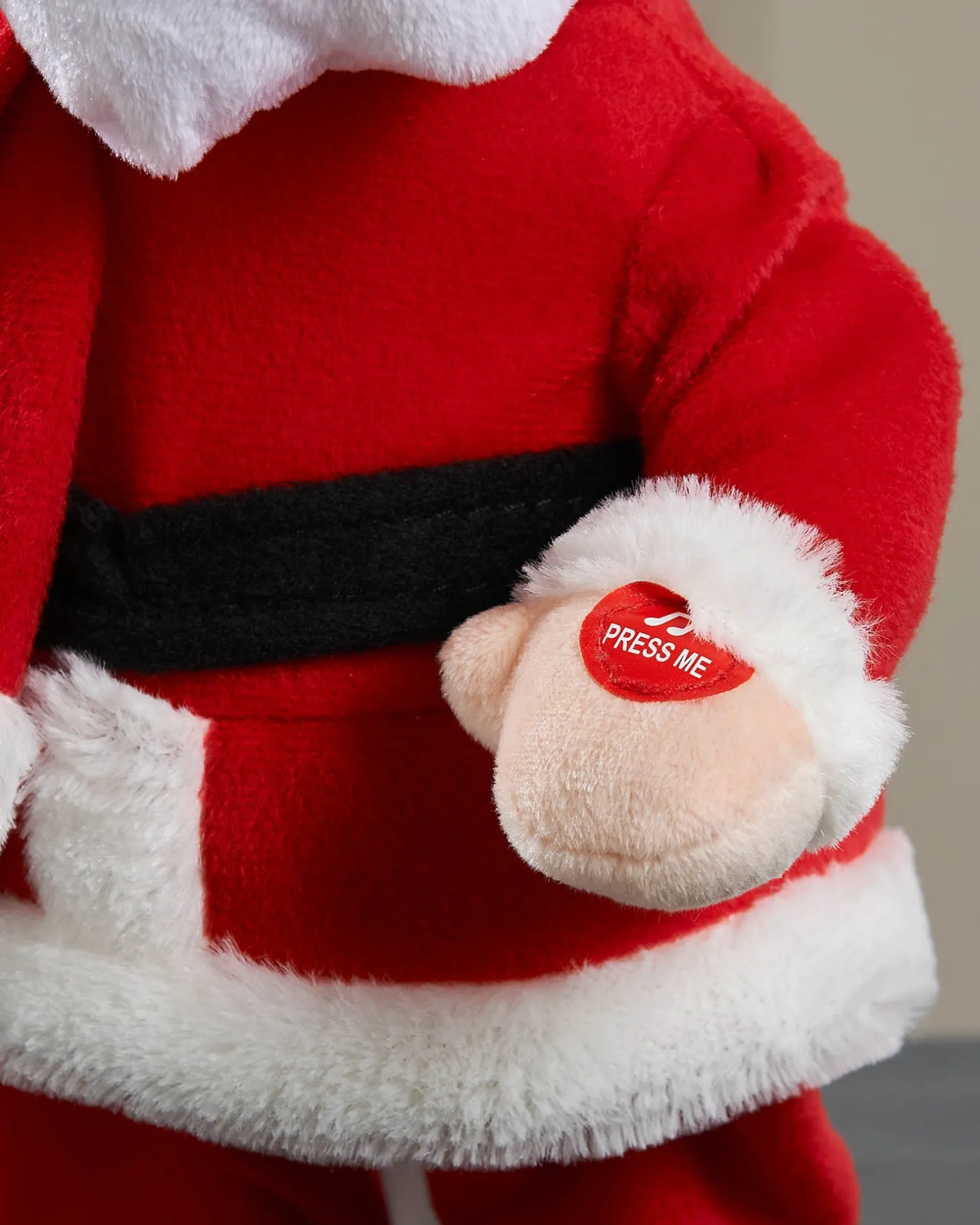 30 Cm Walking/Dancing And Singing Christmas Decoration, Santa