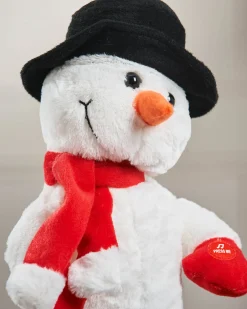30 Cm Walking/Dancing And Singing Christmas Decoration, Snowman