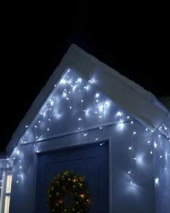 360 Icicle LED Light String, Bright White, 8.8 M