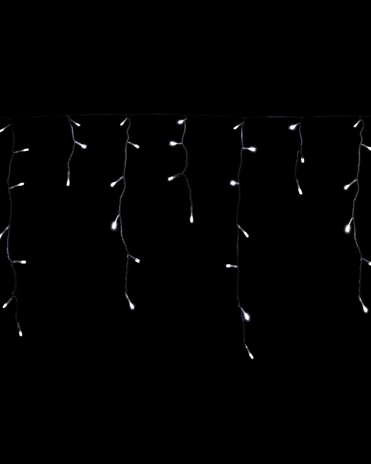 360 Icicle LED Light String, Bright White, 8.8 M