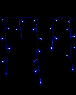 360 Icicle LED Light String, Blue, 8.8 M