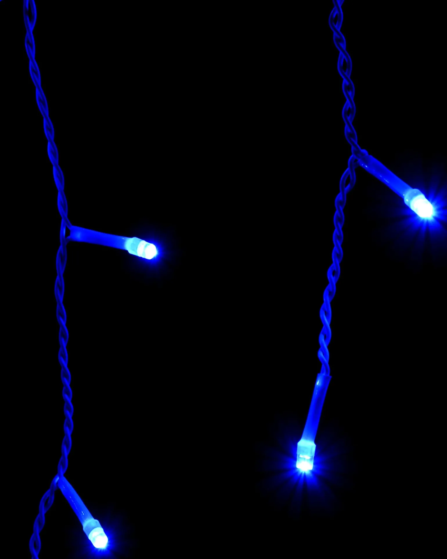 360 Icicle LED Light String, Blue, 8.8 M