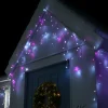 360 Icicle LED Light String, Pink/White, 8.8 M