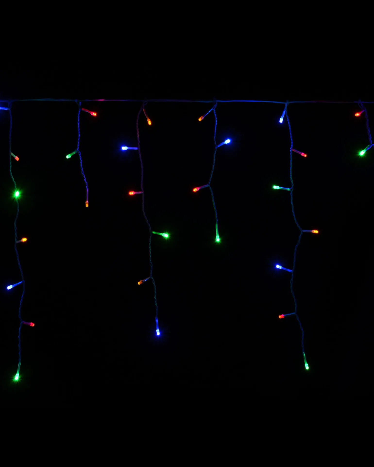 360 Icicle LED Light String, Multi-Coloured, 8.8 M