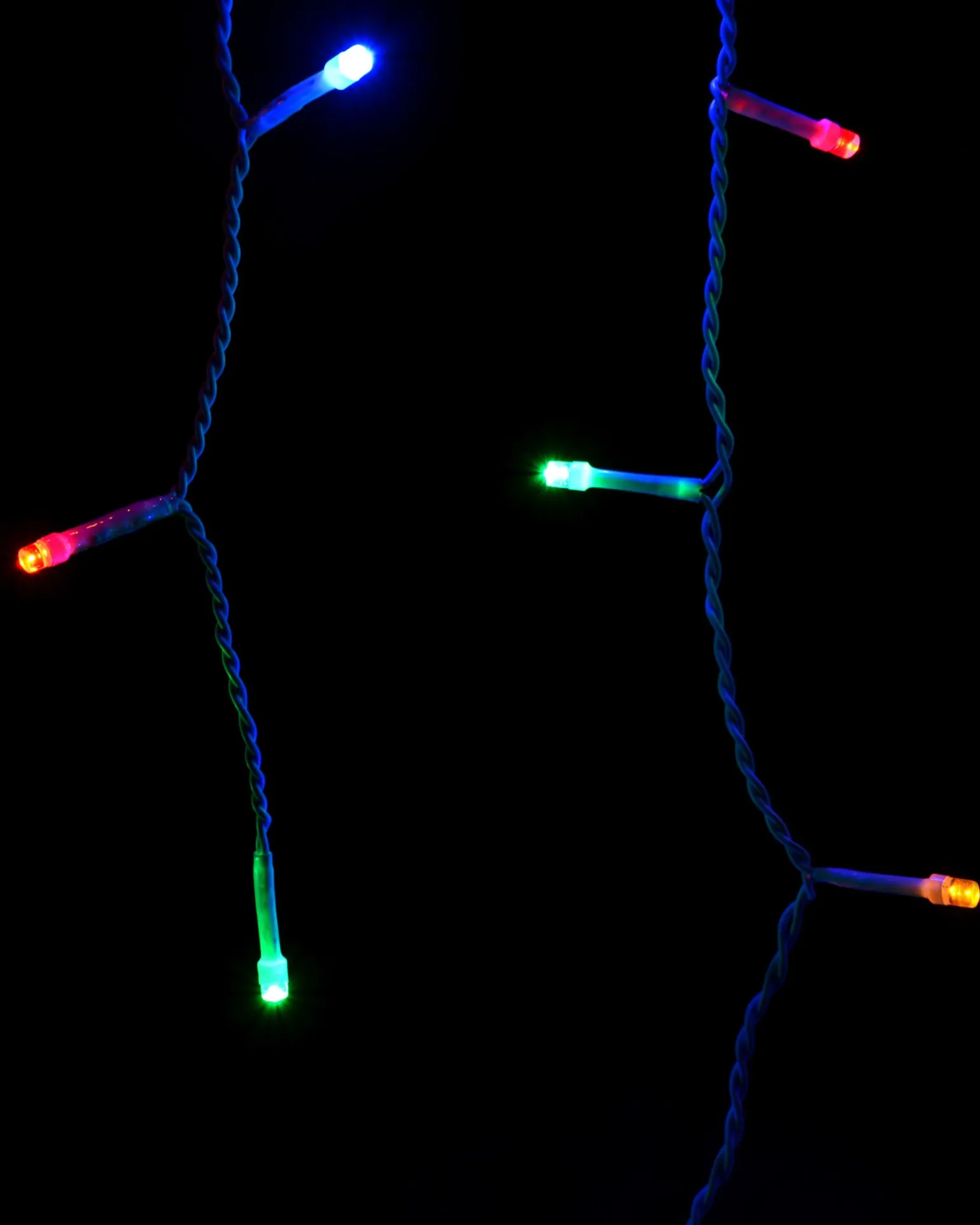 360 Icicle LED Light String, Multi-Coloured, 8.8 M