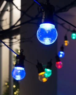 20 LED Connectable Festoon Light String, Multi-Colour, 7.7 M