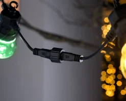 20 LED Connectable Festoon Light String, Multi-Colour, 7.7 M