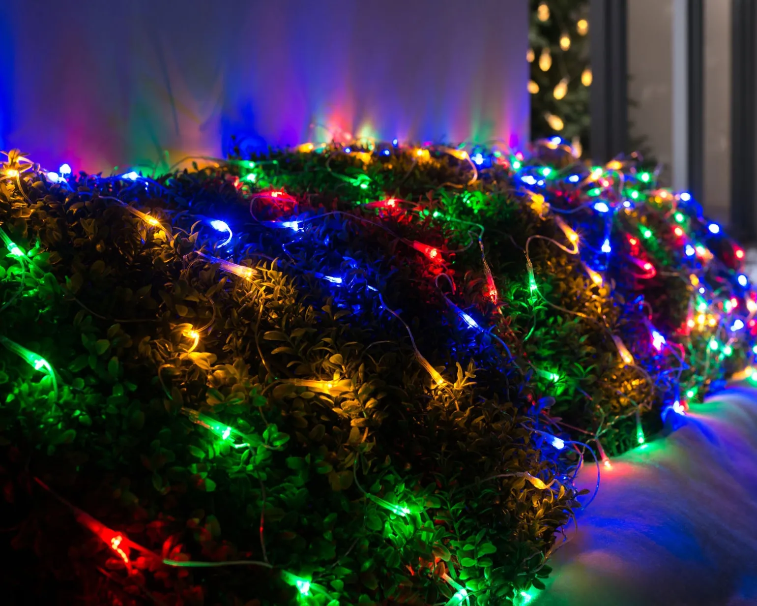 180 LED Connectable Net Light, Multi-Coloured, 1.8 M