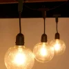 10 LED Transparent Festoon Light String, Warm White, 4.5 M