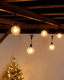 10 LED Transparent Festoon Light String, Warm White, 4.5 M