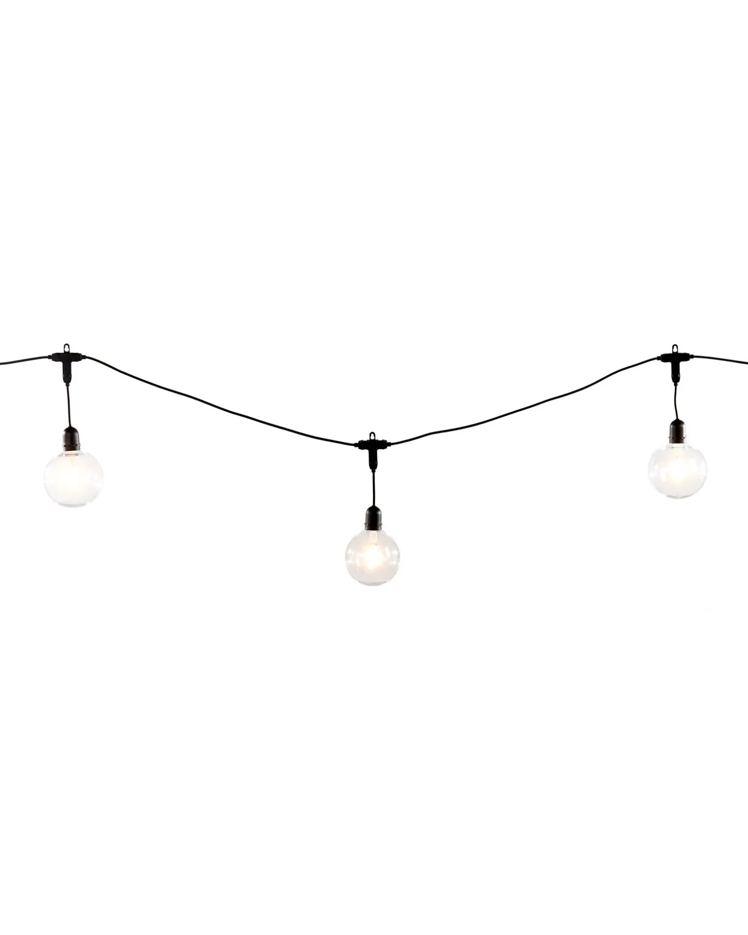 10 LED Transparent Festoon Light String, Warm White, 4.5 M
