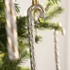 6 Pack Of Shatterproof Candy Canes, Gold, 13 Cm
