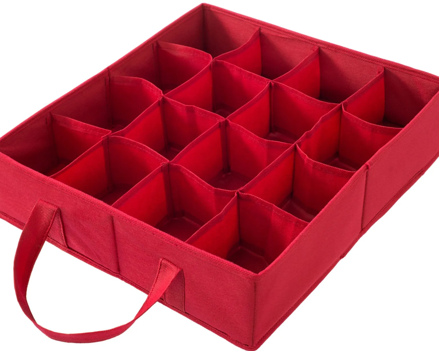32 Piece Decoration And Ornament Storage Box, Red, 40 Cm