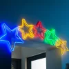 5 Star Rope Light Silhouette, 190 Cm
