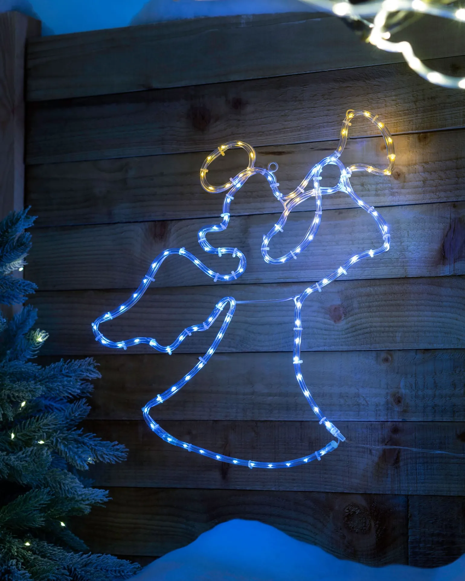 Angel Rope Light Silhouette, 49 Cm