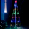 Animated Flashing Pop-Up Christmas Tree, 190 Cm
