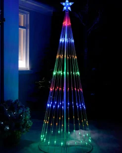 Animated Flashing Pop-Up Christmas Tree, 190 Cm