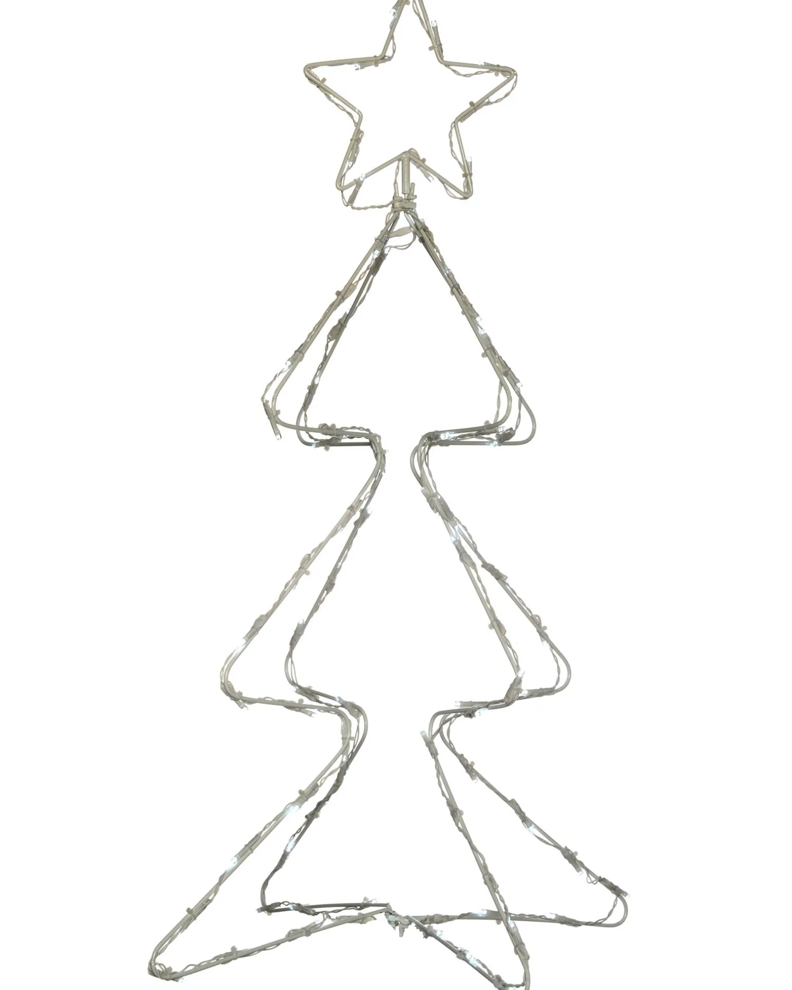 Animated Multi-Function Christmas Tree Silhouette, 80 Cm