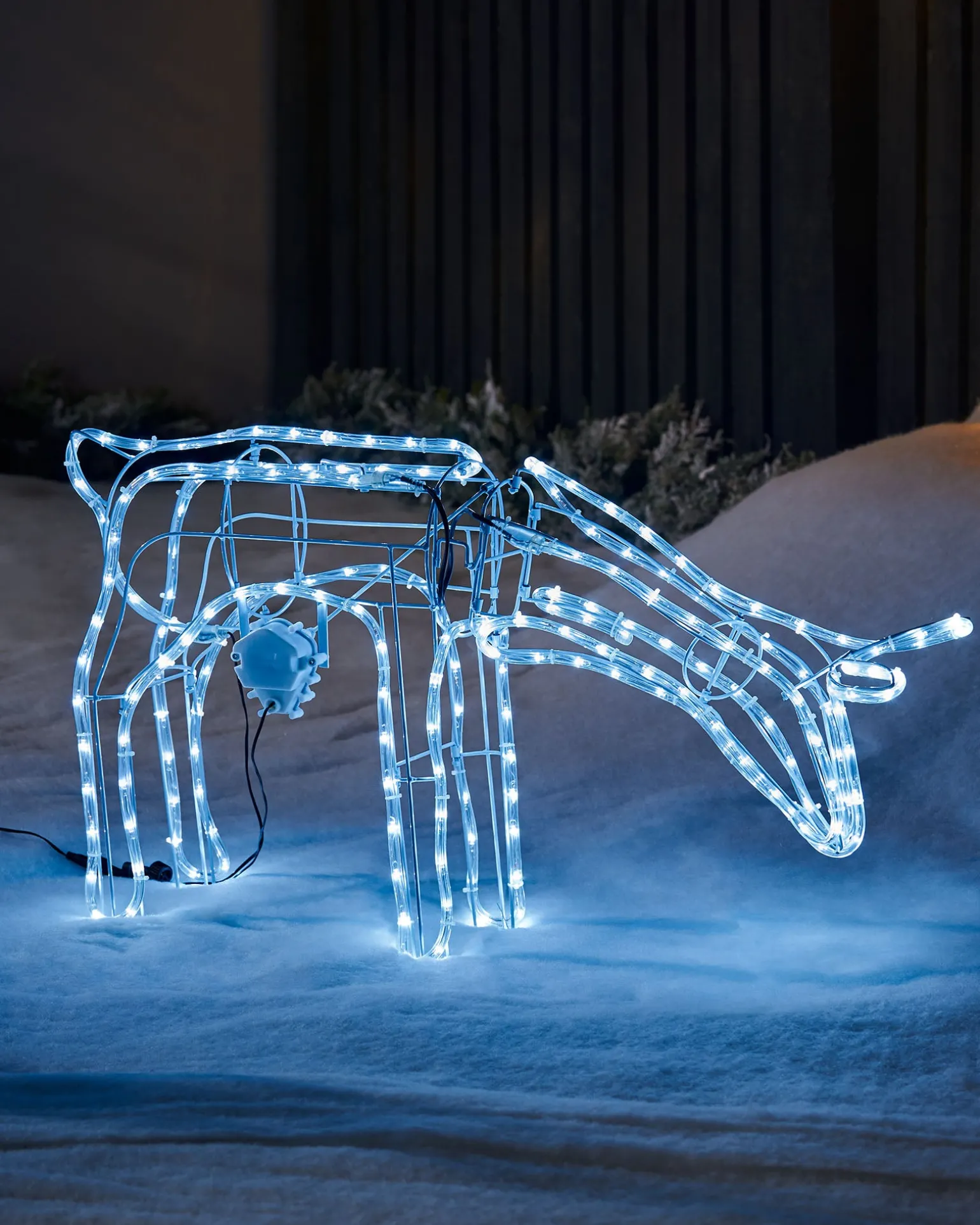 Animated Reindeer Family Silhouette, 88 Cm
