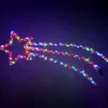Animated Shooting Star LED Rope Lights Silhouette With Speed Controller, 90 Cm - Large