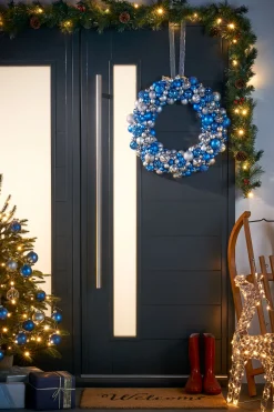 Antarctica Bauble Wreath, 60 Cm