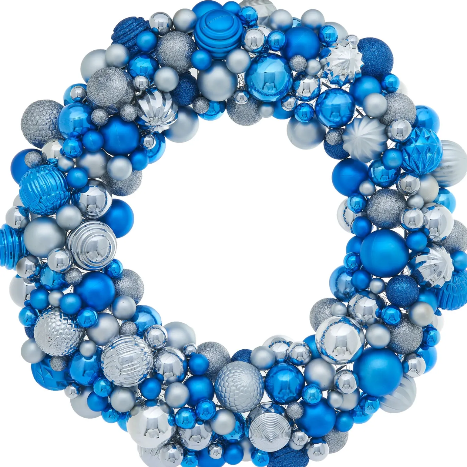Antarctica Bauble Wreath, 60 Cm