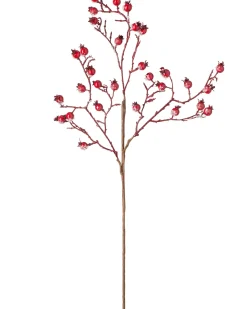 Artificial Berries Tree Pick, Red, 57 Cm