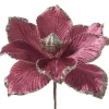 Artificial Magnolia Flower, Pink, 26 Cm