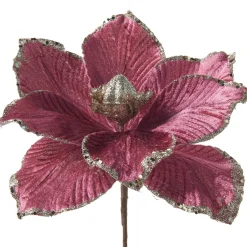 Artificial Magnolia Flower, Pink, 26 Cm