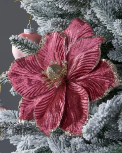 Artificial Magnolia Flower, Pink, 26 Cm