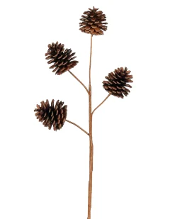 Artificial Pinecone Pick, 47 Cm