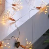 Battery Operated Firework Copper Wire Light String, 2 M