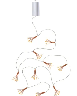 Battery Operated Firework Copper Wire Light String, 2 M