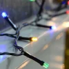 Battery Operated Multi-Function 100 LED Light String With Timer, Multi-Coloured
