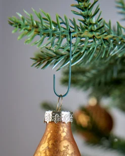 Bauble Ornament Hooks, Green, Pack Of 150