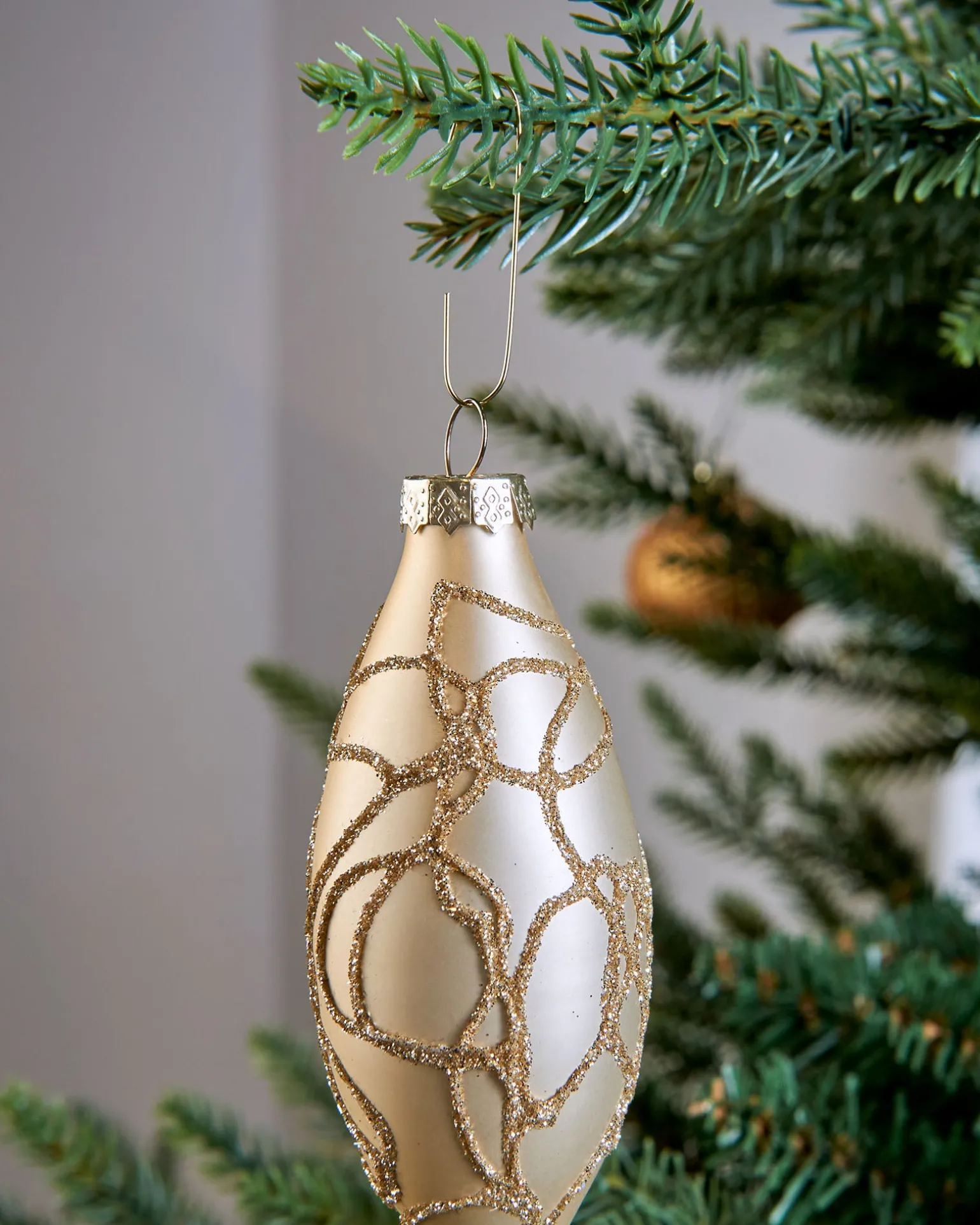 Bauble Ornament Hooks Multi Pack, Gold, Pack Of 150
