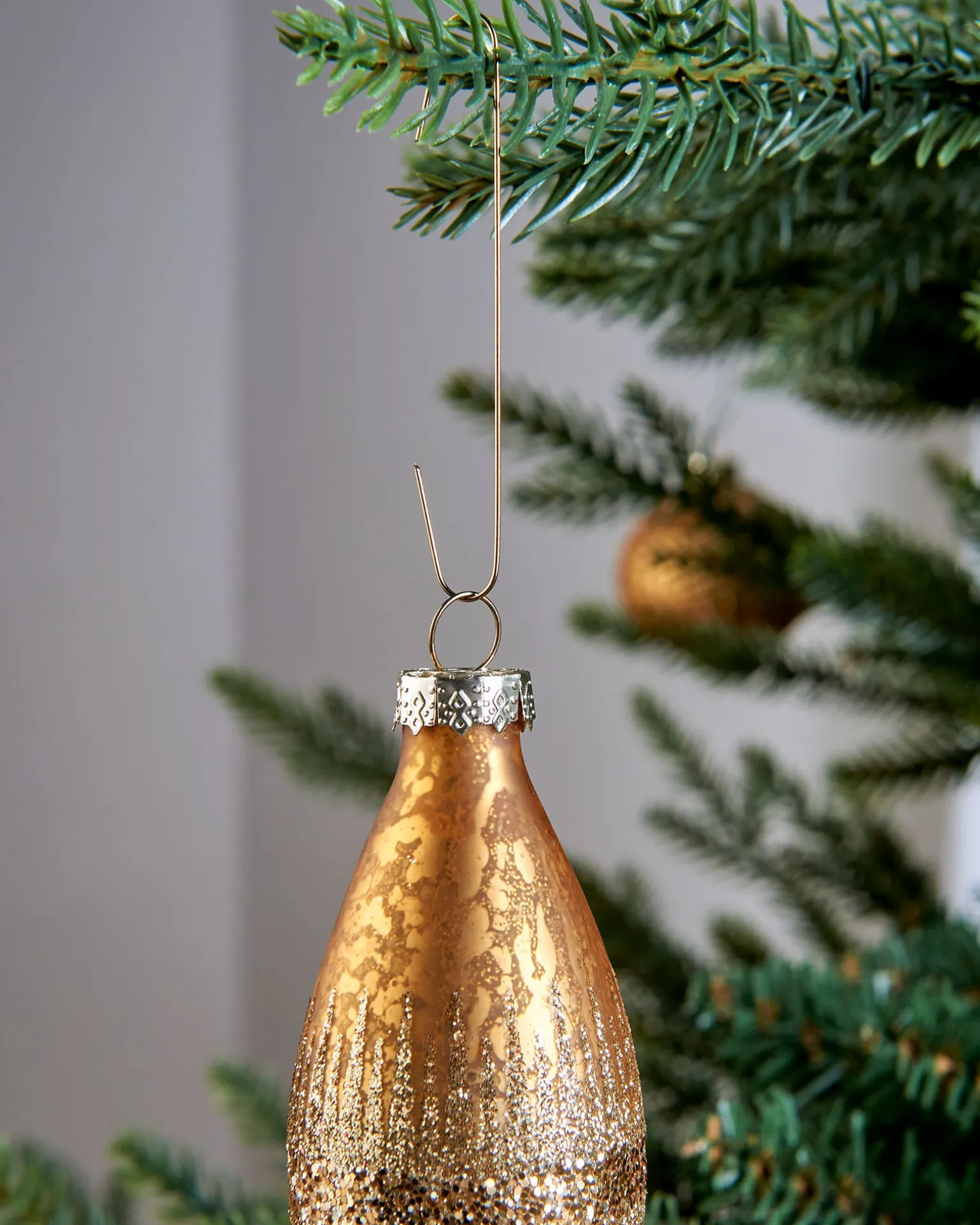 Bauble Ornament Hooks Multi Pack, Gold, Pack Of 150