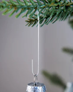 Bauble Ornament Hooks, Silver, Pack Of 100