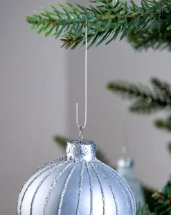 Bauble Ornament Hooks, Silver, Pack Of 100
