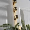 Bells Wreath Door Hanger, Gold, 38 Cm