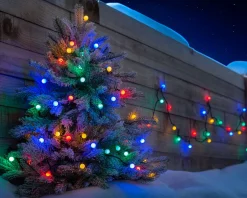 Berry Multi-Function 50 LED Connectable Light String, Multi-Coloured