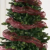 Burgundy Mesh With Red Foil, 9 M