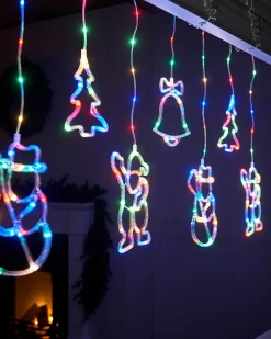 Character Silhouette Curtain Light, 2.1 M