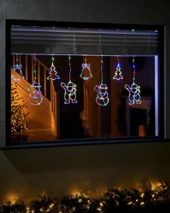 Character Silhouette Curtain Light, 2.1 M