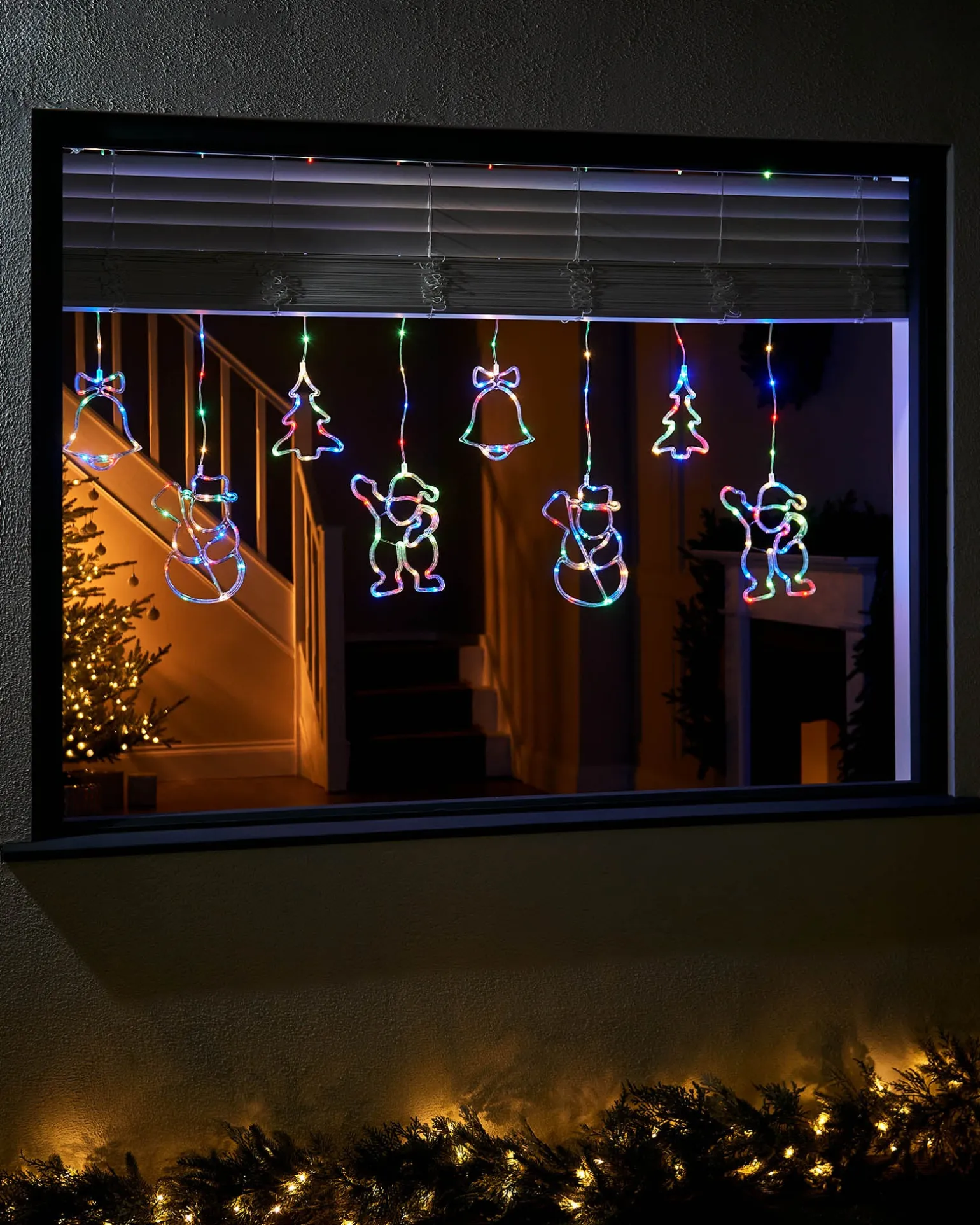 Character Silhouette Curtain Light, 2.1 M