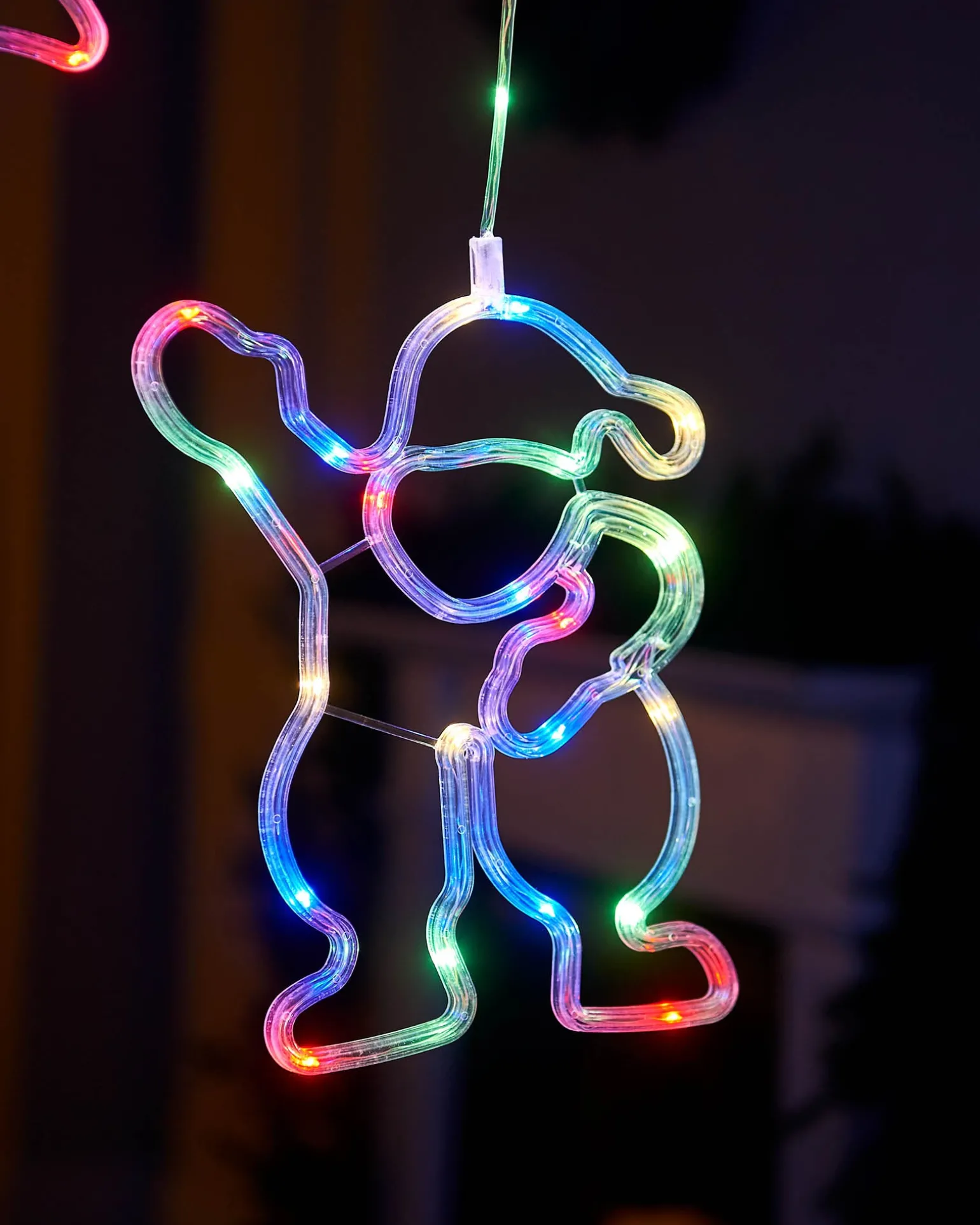 Character Silhouette Curtain Light, 2.1 M
